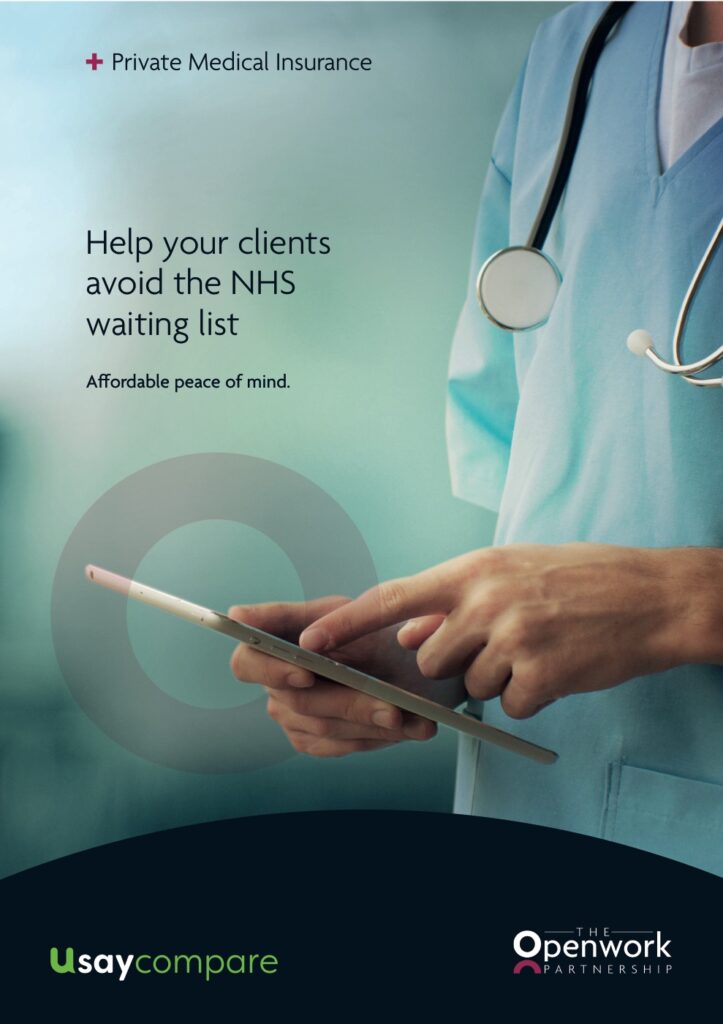 Private Medical Insurance brochure cover